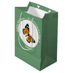 It's a Plain Tiger / African Queen Butterfly Party Medium Gift Bag
