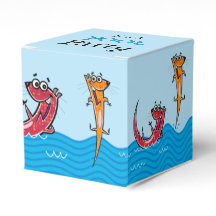 It's A Pool Party With Otters