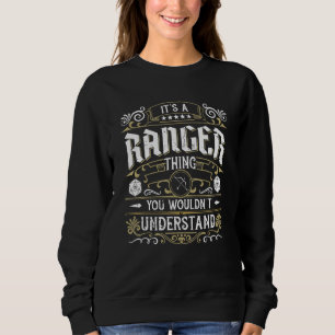 It's A Ranger Thing Tabletop Rpg D20 Gamer Sweatshirt