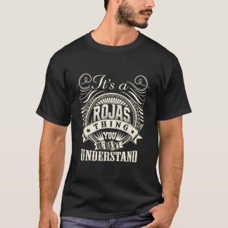It'S A Rojas Thing You Wouldn'T Understand Persona T-Shirt
