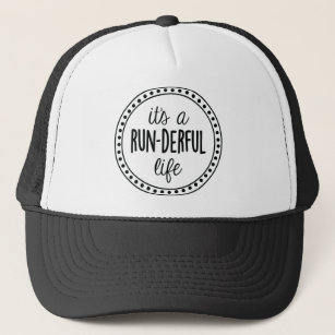 It's a Run-derful Life Logo Trucker Hat