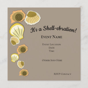 It's A Shell-ebration 5.25" x 5.25" Flat Program Programme