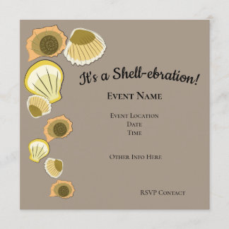 It's A Shell-ebration 5.25" x 5.25" Flat Program Programme