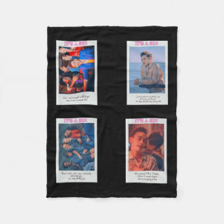 Its A Sin Set T Fleece Blanket
