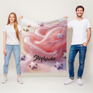 It's a Slime Birthday Party For Girl’s Gift Fleece Blanket