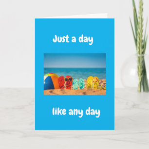 IT'S A "SPECIAL DAY" WHEN YOU TURN "50" CARD