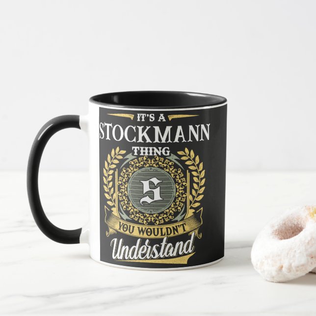 It's a STOCKMANN Thing You Wouldn't Understand Mug (With Donut)