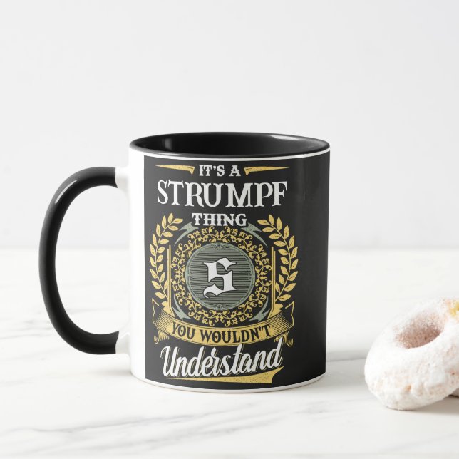 It's a STRUMPF Thing You Wouldn't Understand Mug (With Donut)