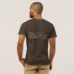 It's A Style GRUNGE Rusty Letters T-Shirt