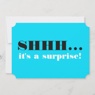 It's a Surprise Birthday Party Invitation