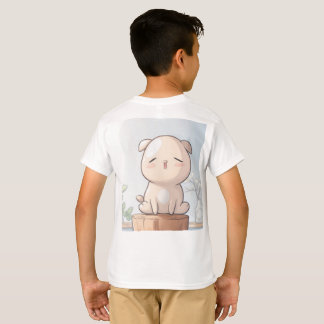 It's a T-shirt with a cute dog.