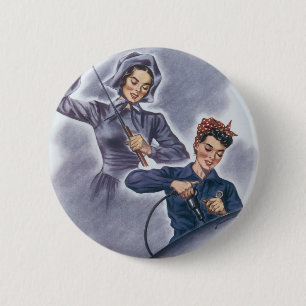 It's a Tradition with Us, Mister! 6 Cm Round Badge