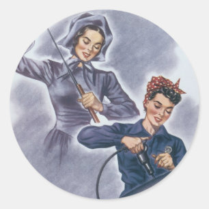 It's a Tradition with Us, Mister! Classic Round Sticker