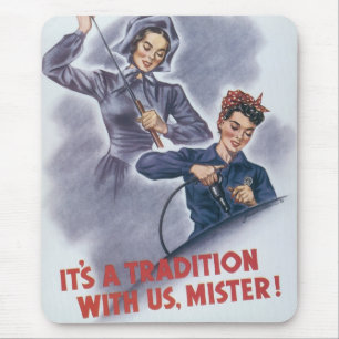 It's a Tradition with Us, Mister! Mouse Mat