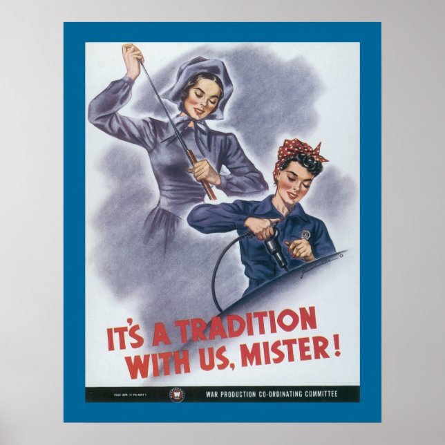 It's a Tradition with Us, Mister! Poster (Front)