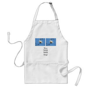 It's a TWIN TWIN Thing! gifts Blue Sky aprons