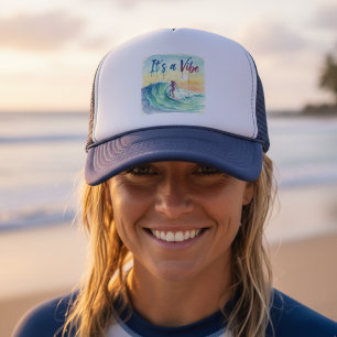 It's a Vibe Surf Trucker Hat