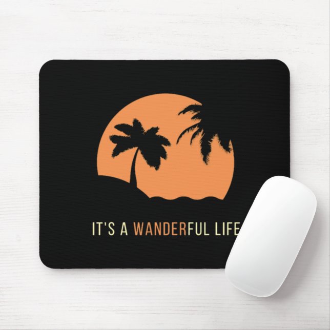 It's a Wanderful Life Mousepad (With Mouse)