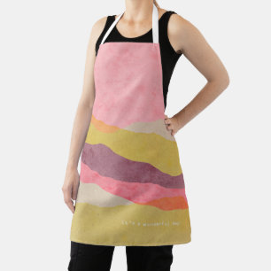 It's a wonderful day. All-Over Print Apron