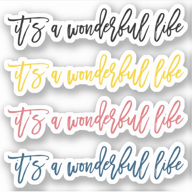 It's a wonderful life (Front)