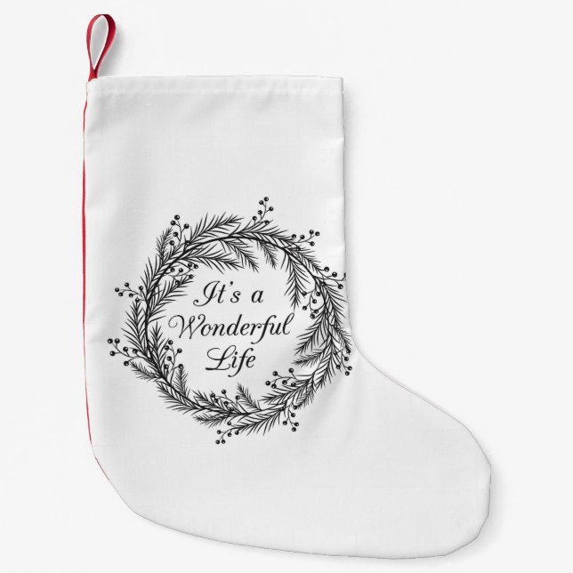 It's a Wonderful Life - Christmas Stocking (Front)
