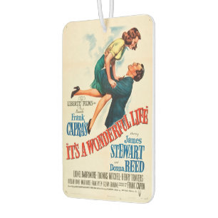 It's a Wonderful Life Classic Poster Car Air Freshener