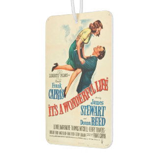 It's a Wonderful Life Classic Poster Car Air Freshener