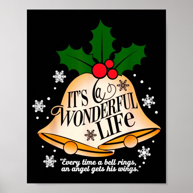It's A Wonderful Life Everytime A Bell Rings Chris Poster (Front)