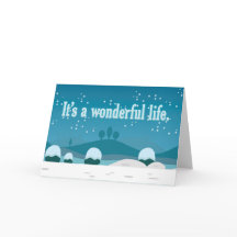 It's A Wonderful Life Greeting Card