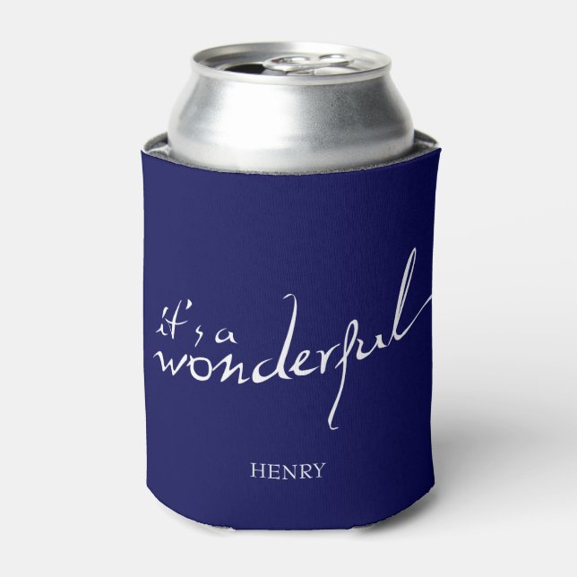 It's a Wonderful Life, Holiday Can Cooler (Can Front)