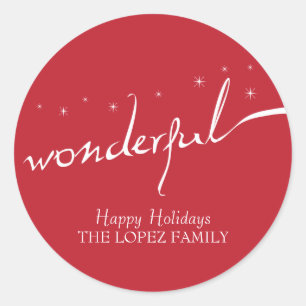 It's a Wonderful Life, Holiday Classic Round Sticker