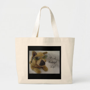 It's A Wonderful Life! Large Tote Bag