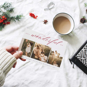 It's a Wonderful Life Photo Holiday Card