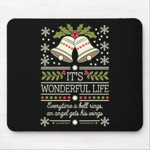 It's A Wonderful Life Shirt Everytime A Bell Rings Mouse Mat
