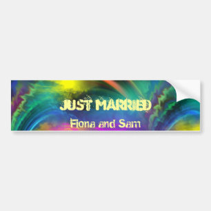 "Its A Wonderful World For Soulmates"* Bumper Sticker