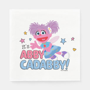 It's Abby Cadabby! Napkin