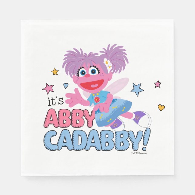 It's Abby Cadabby! Napkin (Front)