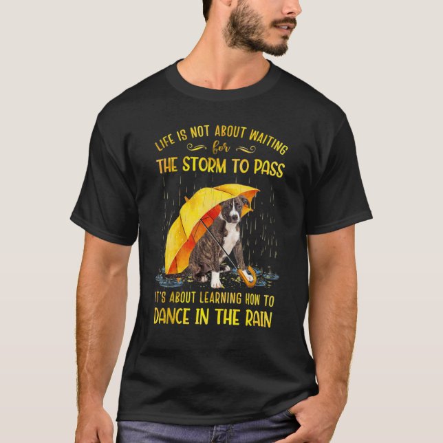 It's About Learning How To Dance In The Rain Brind T-Shirt (Front)