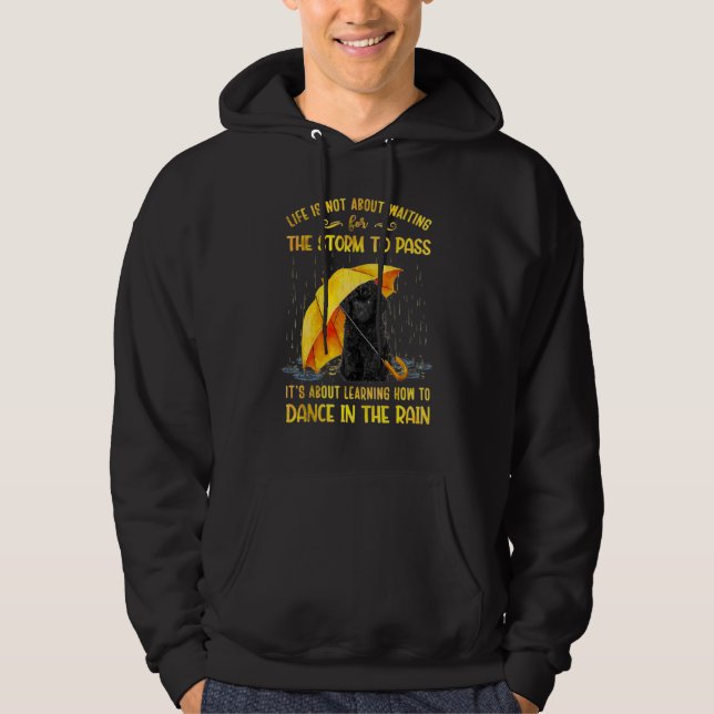 It's About Learning How To Dance In The Rain Toy P Hoodie (Front)