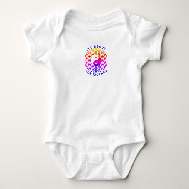 It's about the Journey Baby Bodysuit (Front)