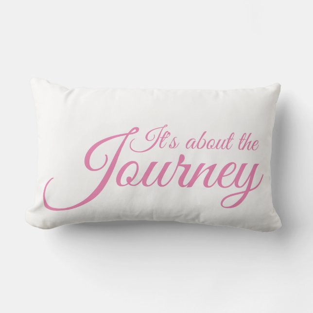 It's about the Journey Lumbar Cushion (Front)