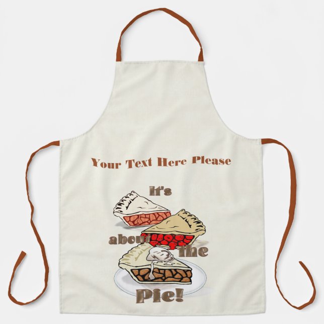 Its About the Pie Apron (Front)