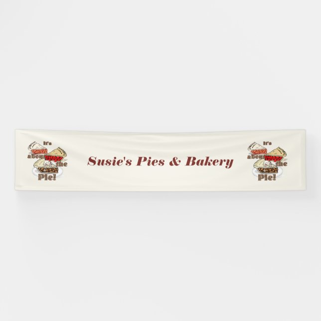 Its About the Pie Banner (Horizontal)