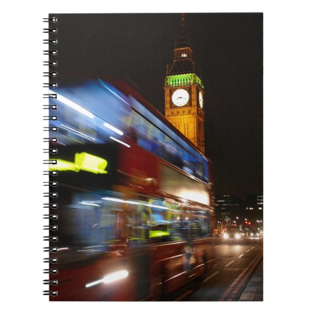 It's All a Blur When You're in London Notebook (Front)