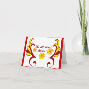 It's all about Aloha! Card