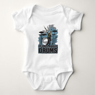 It's All About Drums Baby Bodysuit