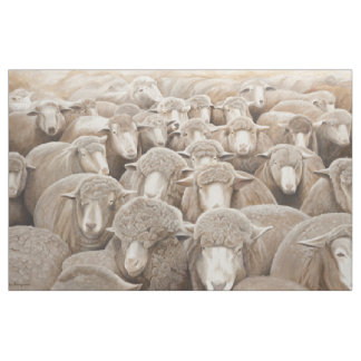"It's All About Ewe" Sheep Fabric