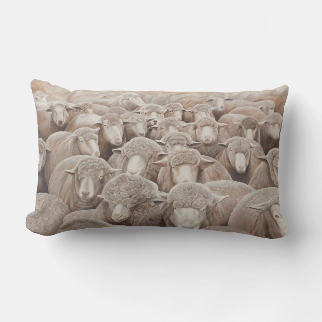 It's All About Ewe - Year of the Sheep Pillow (Front)