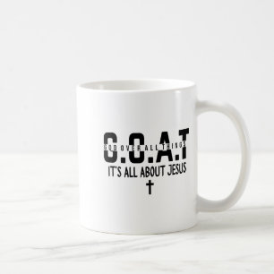 It's All About Jesus Make Heaven Crowded God Over  Coffee Mug