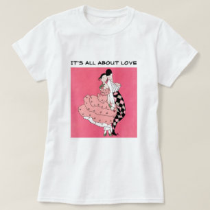 It's all about Love Art DecoValentine's Day Gift  T-Shirt